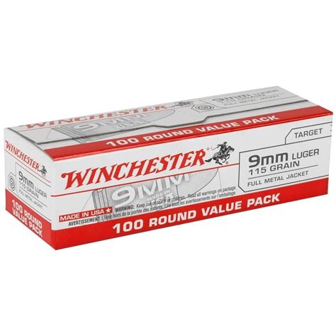 winchester white box 9mm walmart